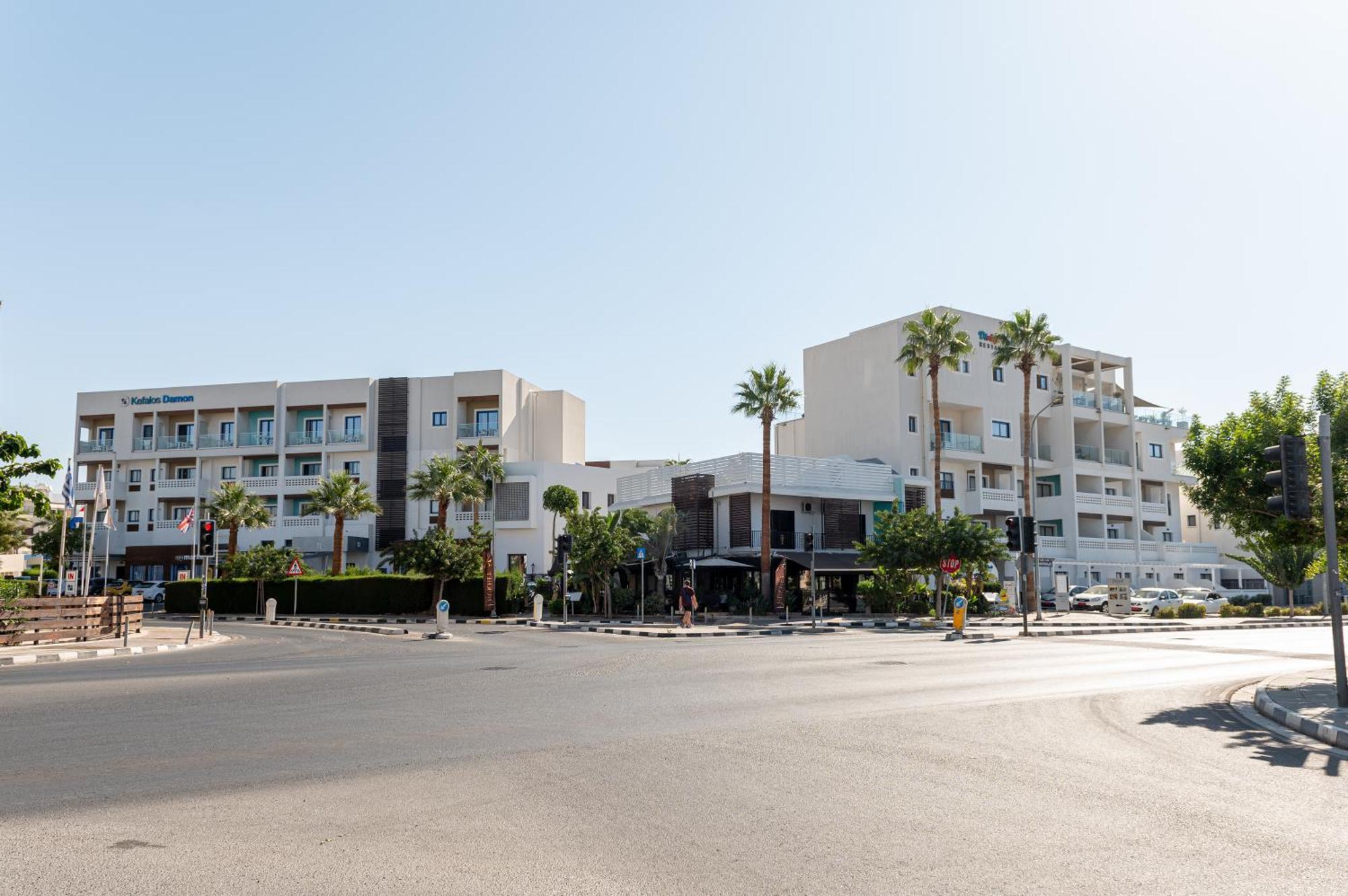 Kefalos Damon Hotel Apartments Paphos Luaran gambar